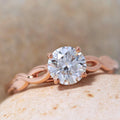 Emily Moissanite Engagement Ring