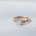Emily Moissanite Engagement Ring