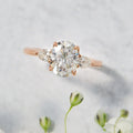 Eva Moissanite Engagement Ring