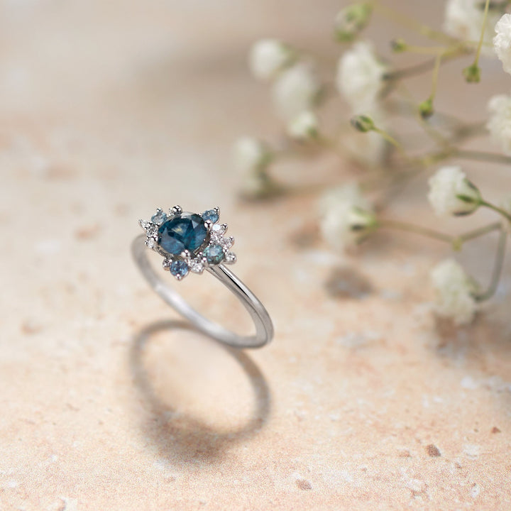 Gwen Montana Sapphire Engagement Ring