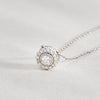 *In Stock* Diamond Halo Necklace