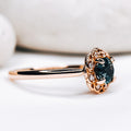 Delilah Montana Sapphire Engagement Ring