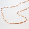 Paperclip link bracelet