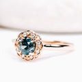 Delilah Montana Sapphire Engagement Ring