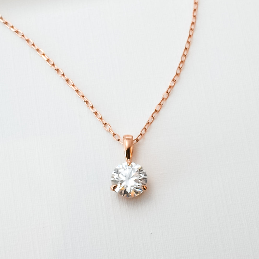 Classic Moissanite Necklace