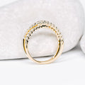 *In Stock* Sicily Cross Over Diamond Ring